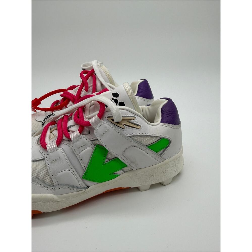 Off-White Mountain Cleats Low-Top Sneakers White Trail Sole - US 7 - Picture 3 of 14